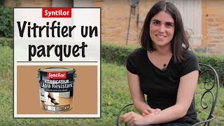 Vitrificateur Ultra Résistant  Comment vitrifier un parquet [upl. by Ainevuol]