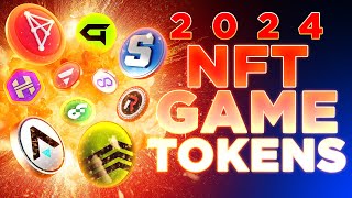 Top NFT Gaming Tokens To Watch 🔥 2024 ULTIMATE GUIDE pt2 [upl. by Heidie240]