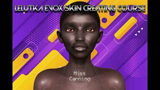 Second Lifes Lelutka Evox Full Face Skin Creating Course  New Add [upl. by Chamkis]