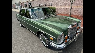 1972 MercedesBenz 300SEL 45 in direct sunlight 61724 [upl. by Cruickshank]