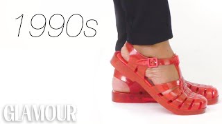 100 Years of Womens Shoes  Glamour [upl. by Alpers]