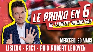 Pronostic Quinté  Lisieux  Prix Robert Ledoyen  20 mars 2024 [upl. by Adrial]