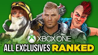 Ranking Every Xbox One Exclusive From Worst To Best [upl. by Thirion]