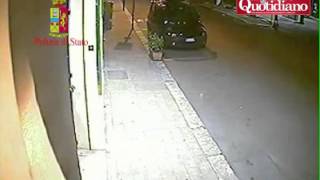 Reggio Calabria il video choc che incastra due killer per tentato omicidio [upl. by Horowitz882]