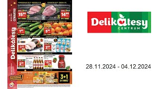 Gazetka Delikatesy Centrum  28112024  04122024 [upl. by Allit]