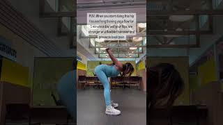 Hip hinge forward fold exercise for lengthening your glutes and hamstrings [upl. by Haramat49]