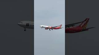 Vietjet Air Petrolimex Livery… Airbus A330343 reg VNA811 landing at Tan Son Nhat vietjetair [upl. by Atul]