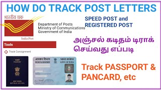 how to track speed post post office track consignment registered post trackingindia post tracking [upl. by Ariahay]