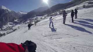 The Longest Ski Slope in Sölden Austria [upl. by Maddocks]