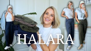 Halara Pants amp Leggings Haul amp Honest Reivew  Leggings trousers and more [upl. by Kaja]