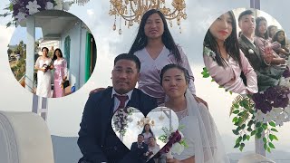 Miss T juying amp Mr chingang wedding program at wakching town Ngapwangvlogs [upl. by Nyhagen]