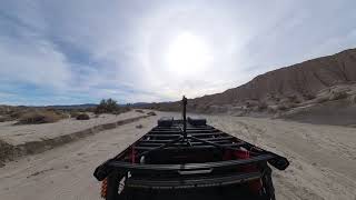 Insta 360 x3 Toyota Tacoma TRD Off Road 4x4 Anza Borrego State Park Desert Run [upl. by Idissak]