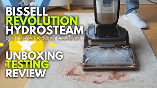 BISSELL Revolution HydroSteam Why its the BEST Carpet Cleaner [upl. by Laris87]