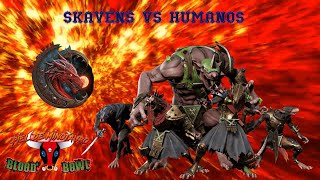 Blood Bowl Skavens vs Humanos Campeonato PdM [upl. by Ellord]