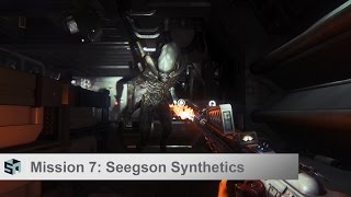 Alien Isolation Walkthrough  Mission 7  Seegson Synthetics [upl. by Pacifa]