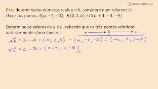 Verificar Três Pontos Colineares [upl. by Anaibib]