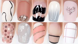 300 EASY NAIL IDEAS  HUGE nail art compilation satisfying nail designs [upl. by Avuha]