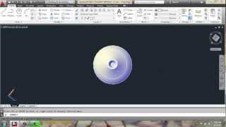 AutoCAD 2013  3D Modeling Basics  Vase  Brooke Godfrey [upl. by Mercola]