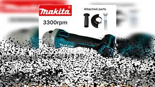 Makita 18V DGA404 125100mm Brushless Lithium Electric Angle Grinder [upl. by Norry710]