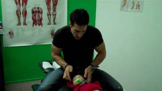 Dr Jason WorrallChiropractic Adjustment on Infant with Facial Palsy [upl. by Elylrac]