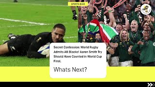 World Rugby Admits The All Black Robbed of Try against the Boks [upl. by Enitsugua]