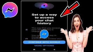 How to Messenger Set up a way to access your chat history Set up a way to access your chat history [upl. by Hanway]