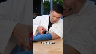 Why Cast Saws Don’t Hurt Your Skin [upl. by Epuladaugairam879]