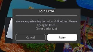 We are Experiencing Technical Difficulties Please Try Again Later Roblox [upl. by Etterb600]