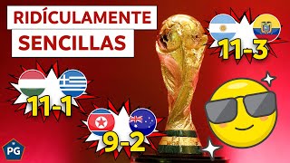 8 CLASIFICACIONES al MUNDIAL MÁS FÁCILES en CONMEBOL UEFA CONCACAF ASIA ÁFRICA y OCEANÍA [upl. by Soni]