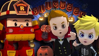 Seri Halloween│🎃Robocar POLI Halloween🎃│Halloween untuk AnakAnak│Robocar POLI TV Bahasa Indonesia [upl. by Sarazen]