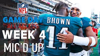 NFL Week 4 Micd Up quotmy fantasy team is going off right nowquot  Game Day All Access [upl. by Nylrac]