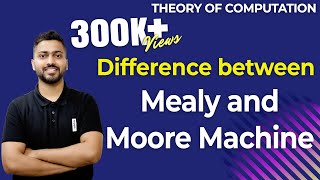 Lec22 Difference between Mealy and Moore Machine in Hindi  All imp points [upl. by Souza957]