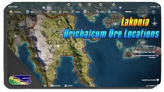 Assassins Creed Odyssey All Lakonia Orichalcum Locations [upl. by Sasha]