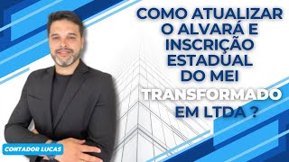 COMO ATUALIZAR O ALVARA DO MEI TRANSFORMADO [upl. by Stanzel347]