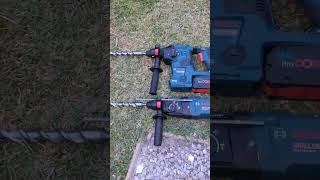 GBH 18V28C vs GBH 18V26D Bosch rotaryhammer [upl. by Nylanaj]