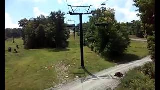 Bretton Woods ski lift in the summer time [upl. by Nnylarat72]