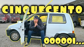 FIAT cinquecento jeden z pierwszych 00001 [upl. by Dolf829]