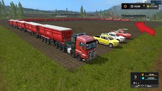 Farming Simulator 17 10  Tren de Carretera [upl. by Stanway]