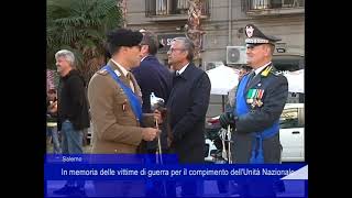 Salerno in memoria delle vittime di guerra per il compimento dellUnità Nazionale [upl. by Lucrece]