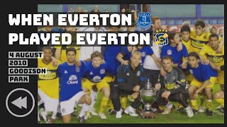 WHEN EVERTON PLAYED EVERTON  REWIND EVERTON DE VIÑA DEL MAR AT GOODISON [upl. by Athalee]