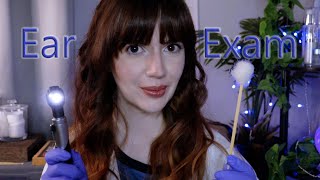 ASMR Otoscope Ear Exam Ear Cleaning and Hearing Tests  Doctor Roleplay [upl. by Leimaj]