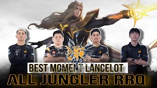 Best Moment  Lancelot All jungler RRQ Hoshi ⁉️ [upl. by Suollecram]