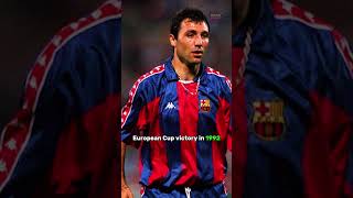 Hristo Stoichkov Barcelona Legend 🏆 shorts stoichkov barcelona [upl. by Ynohtnaleahcim]