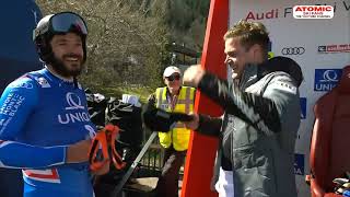 AUDI FIS Ski World Cup finals  Mens Super G  Saalbach AUT March 22 2024 [upl. by Gniw223]