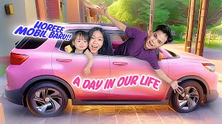 AKHIRNYA YUKACHAN BISA BELI MOBIL SENDIRI DARI HASIL NABUNG  a day in our life [upl. by Aerdnael]