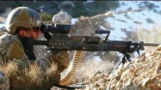 General Dynamics Ordnance amp Tactical Systems  Light Weight 338 Cal Medium Machine Gun 480p [upl. by Otrebron]