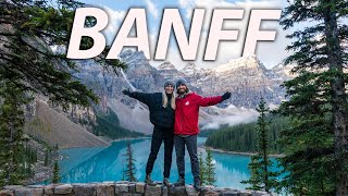 BANFF NATIONAL PARK Travel Guide  TOP THINGS TO SEE AND DO Moraine Lake Lake Louise and MORE [upl. by Milford]