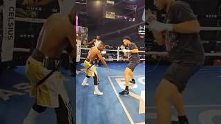 Guillermo Rigondeaux Teaching The Mexican Monster David Benavidez some Footwork Drills 🔥 boxing [upl. by Eberhard]