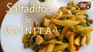 SALTADITO DE VAINITA 😋👌 [upl. by Einwahs]