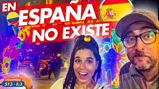 😲 ESPAÑOLES IMPACTADOS con la NAVIDAD en COLOMBIA 🇨🇴 [upl. by Kaycee30]